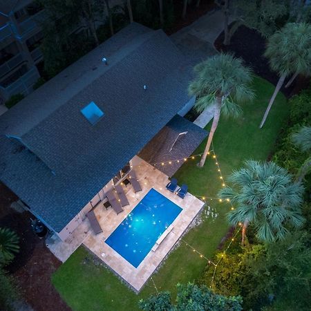 Luxury Beach House - 2Min Walk To Beach - Private Pool - Group & Dog Friendly Hilton Head Island Exteriör bild