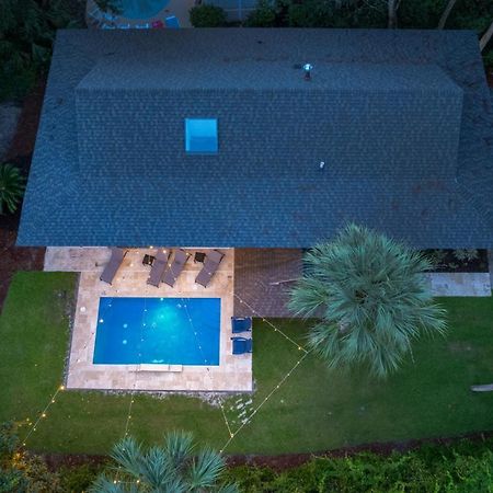Luxury Beach House - 2Min Walk To Beach - Private Pool - Group & Dog Friendly Hilton Head Island Exteriör bild