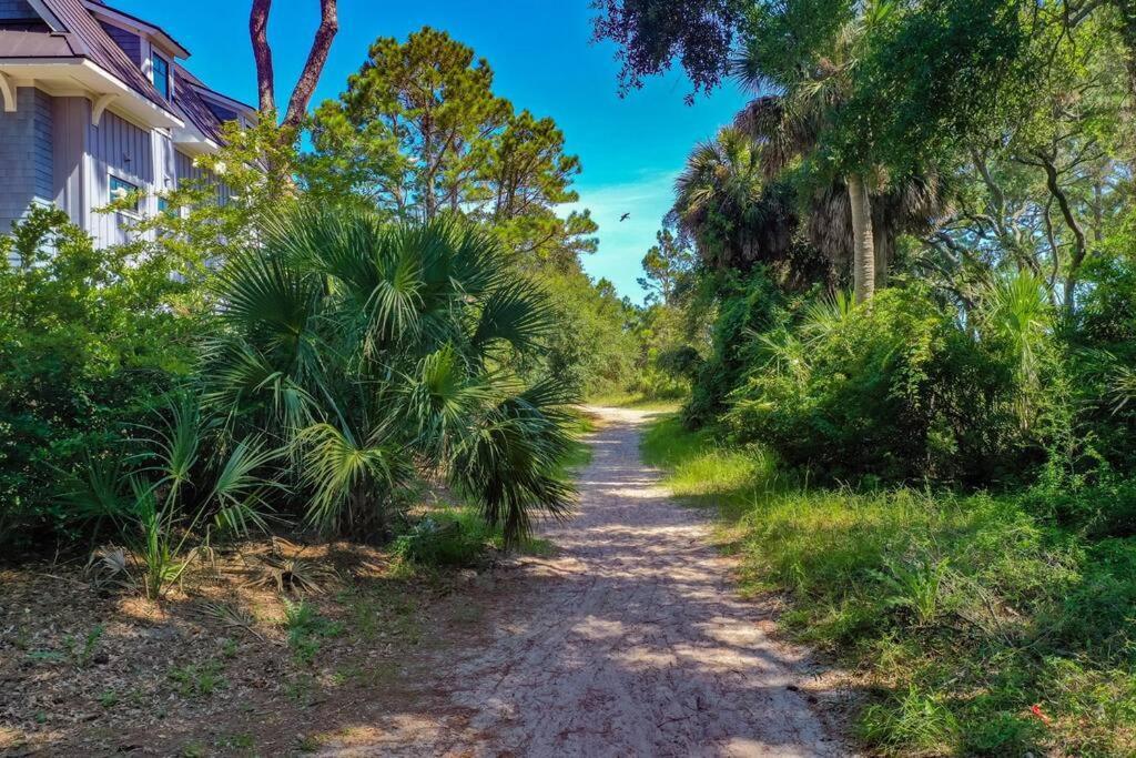 Luxury Beach House - 2Min Walk To Beach - Private Pool - Group & Dog Friendly Hilton Head Island Exteriör bild