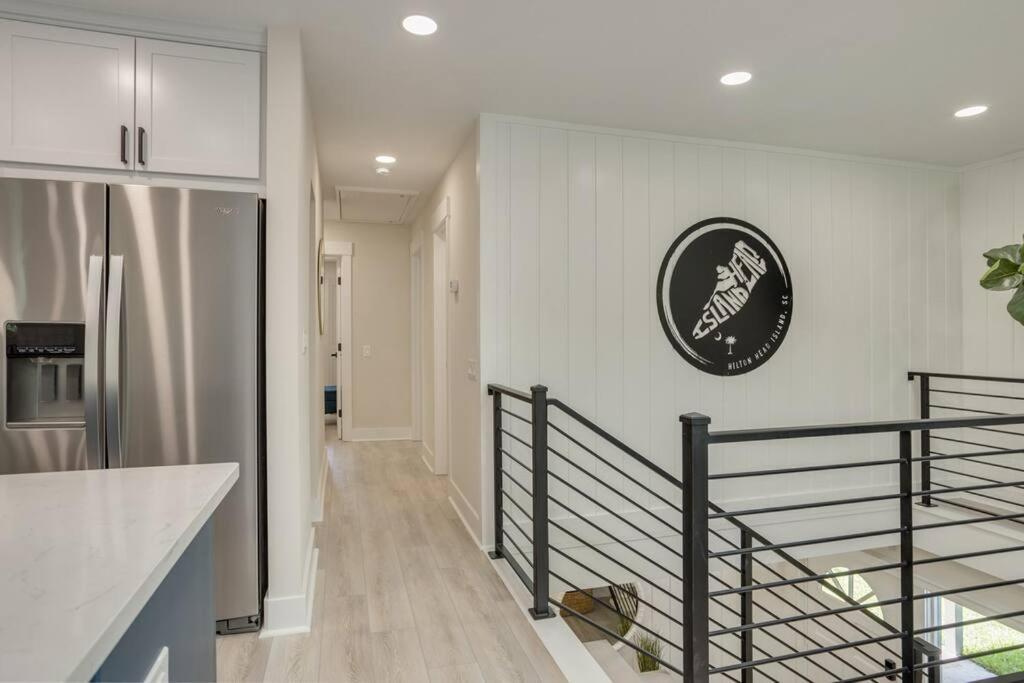 Luxury Beach House - 2Min Walk To Beach - Private Pool - Group & Dog Friendly Hilton Head Island Exteriör bild