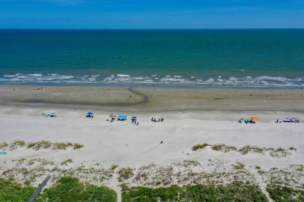 Luxury Beach House - 2Min Walk To Beach - Private Pool - Group & Dog Friendly Hilton Head Island Exteriör bild